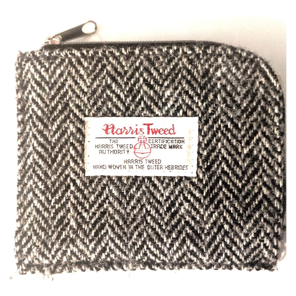 Harris Tweed Zip Coin Purse 👛👝